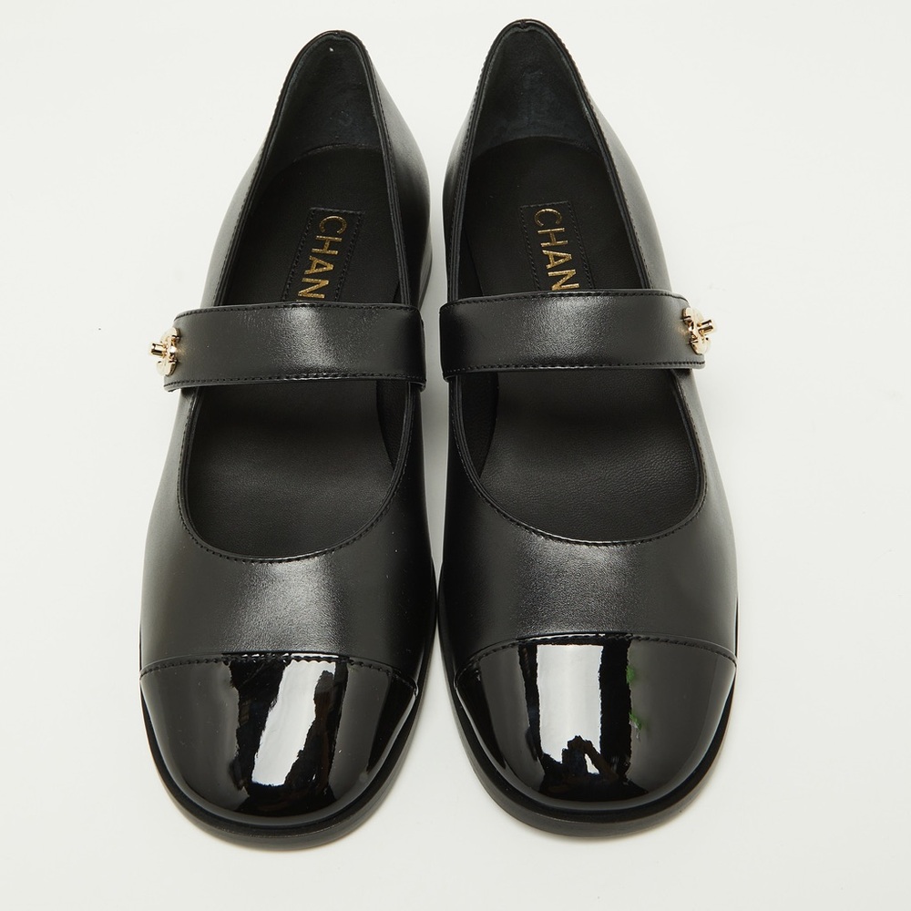 COPY - CHANEL Mary Jane Ballerina Flats